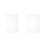 2Pcs Transparent Book Protector Sleeve PVC Book Cover for Notebooks 9