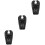 3 Pcs Inflatable Shampoo Head Pad Elder Pvc Neck Tool 4