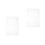 2Pcs Transparent Book Protector Sleeve PVC Book Cover for Notebooks 6