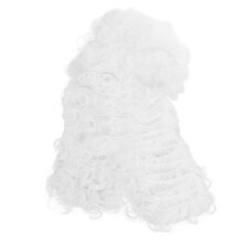 White Synthetic Judge Wig for Women Cosplay Lawyer Costume