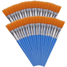 150 Pcs Flat Detail Painting Brush For Students