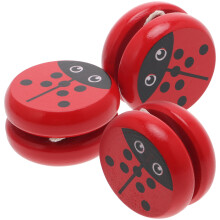 2 Count Ladybug Yoyo Toys Indoor Toy Child 5.00x5.00x3.00cm