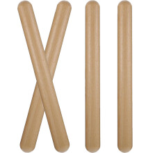 16 Pcs Children's Percussion Musical Sticks Wood Claves