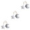 3Pcs Pendant Ornament Moon Star Assorted Color Room 5