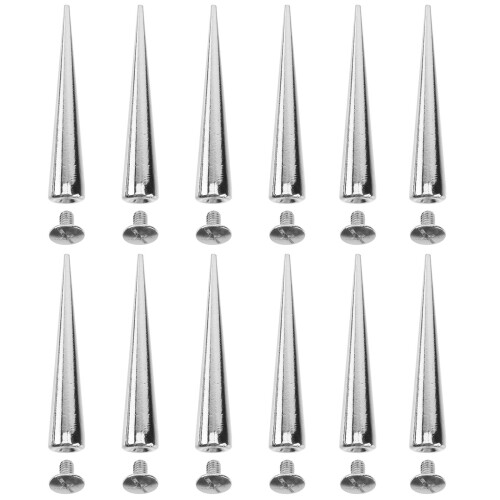 3 Pieces Diy Rivet Accessories Work Father Punk Decorative Spikes