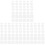 210Pcs Plastic Mesh Canvas Kit White for Sewing Cross Stitch Crafts 2