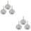 6 Pcs Kitchen Heat Diffuser Insulation Pads For Coffee And Milk 6