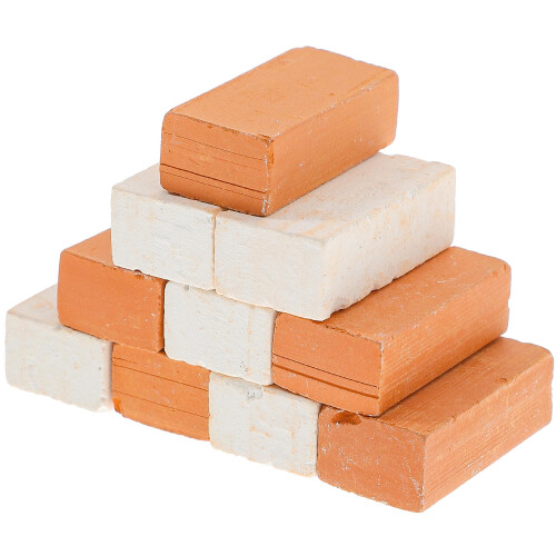 60Pcs Assorted Color Stackable Mini Bricks for DIY Miniature Scenes 1