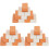 60Pcs Assorted Color Stackable Mini Bricks for DIY Miniature Scenes 3