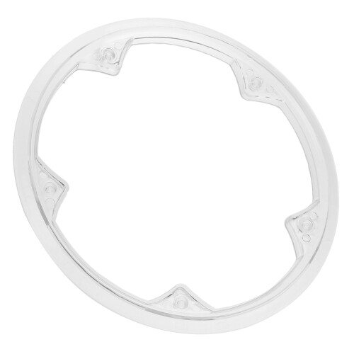 5Pcs Wear-Resistant Plastic Bike Chainring Interface Guard Transparent 1