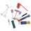 3Sets Multi ABS Mini Road Sign Toy Traffic Indicator Model for Kids 3