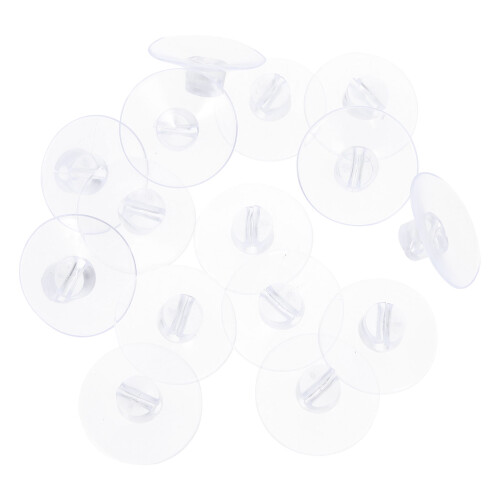 3 Count Clear Suction Cup Holder Wire Wiring Holders With Cups For