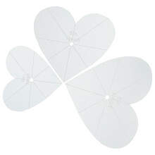 24Pcs Grey Acrylic Patchwork Rulers Quilting Templates for Sewing Use