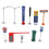 3Sets Multi ABS Mini Road Sign Toy Traffic Indicator Model for Kids 6