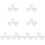 24Pcs Grey Acrylic Patchwork Rulers Quilting Templates for Sewing Use 3