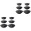 12 Pcs Silicone Eye Shadow Seal Stamp Portable Makeup 3