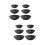12 Pcs Silicone Eye Shadow Seal Stamp Portable Makeup 7