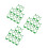 30Pièces Crochets Fixation Vignes Vert Autoadhésifs Clips Jardin 5