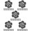 200 Sets D Ring Luggage Buckle Hardware Fastener Iron 8