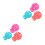 6Pcs Durable ABS Golfing Balls Line Markers for Outdoor Golf Alignment 4