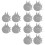 72 Pcs Stainless Steel Training Targets For Practice 8