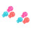 6Pcs Durable ABS Golfing Balls Line Markers for Outdoor Golf Alignment 6