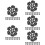 200 Sets D Ring Luggage Buckle Hardware Fastener Iron 10