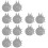 72 Pcs Stainless Steel Training Targets For Practice 9