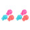 6Pcs Durable ABS Golfing Balls Line Markers for Outdoor Golf Alignment 8