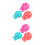 6Pcs Durable ABS Golfing Balls Line Markers for Outdoor Golf Alignment 2