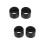 4Pcs Foldable Rubber Eyecups Eye Guards for Stereo Microscope Black 7