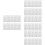 80 Sets Clear Acrylic Lock Hasp Transparent Hinge 7