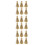 18Pcs Reusable Brass Cone Mold for Incense Making Mold 6