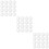 600Pcs Durable Non-Woven Disposable Face Massage Headrest Mat Covers 9