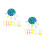 2 Count Bubble Tool Soap Bubbles Show Outdoor Wand Set 6