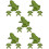 15 Pcs Frogs Models Figurines For Home Desktop Ornament 9
