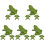 15 Pcs Frogs Models Figurines For Home Desktop Ornament 4