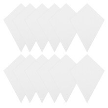 200Pcs Durable White Paper Piecing Sheets for Quilting and Patchwork