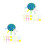 2 Count Bubble Tool Soap Bubbles Show Outdoor Wand Set 5