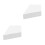 200Pcs Durable White Paper Piecing Sheets for Quilting and Patchwork 8