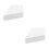 200Pcs Durable White Paper Piecing Sheets for Quilting and Patchwork 4
