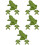 15 Pcs Frogs Models Figurines For Home Desktop Ornament 8