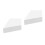 200Pcs Durable White Paper Piecing Sheets for Quilting and Patchwork 6