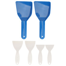6 Pcs Deicing Shovel Deicer Car Scraper Snow Refrigerator Frost