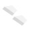 200Pcs Durable White Paper Piecing Sheets for Quilting and Patchwork 9