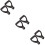 6 Pcs Spade Handle Camp Scoop Grip Plastic 9