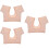 3 Pcs Sweat Absorbing Patches Underarms Armpit Protectors 8