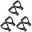 6 Pcs Spade Handle Camp Scoop Grip Plastic 2