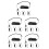 20Pcs Plastic Pen Holder Lanyard for Office and School Use 7