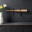 2Pcs Black Wall Bat Holder Rack for Baseball Bat Storage 6